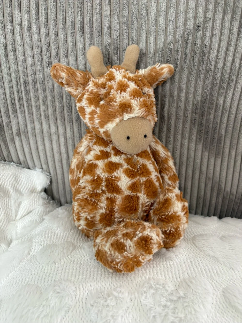 Jellycat Bashful Giraffe Plush Toy 12”